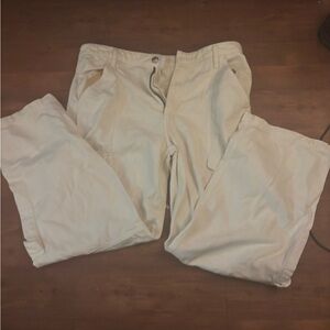 rag & bone Men's Cream Cargo Pants